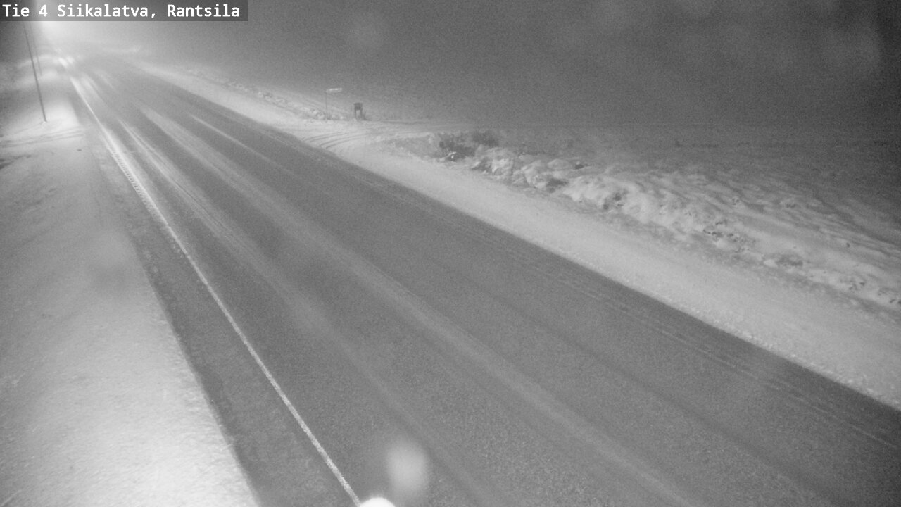 Weather Camera Image Road 4 Siikalatva, Rantsila, Siikalatva, Pohjois-Pohjanmaa
