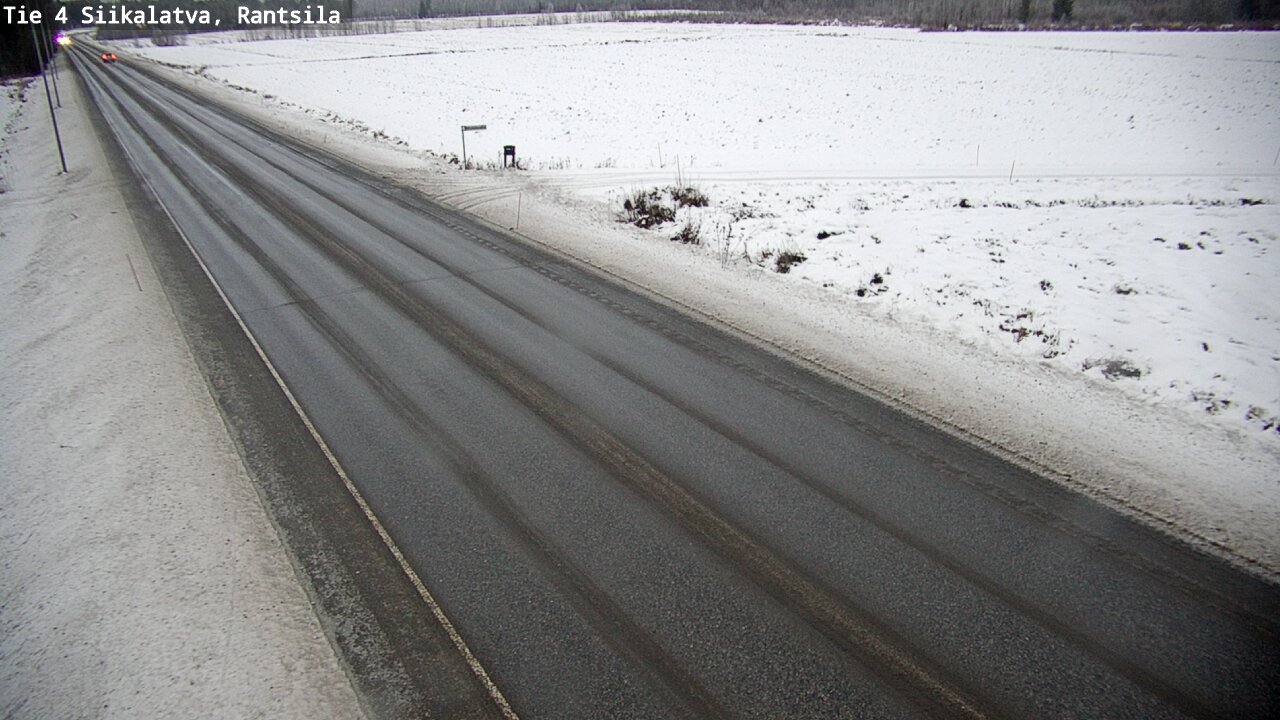 Weather Camera Image Väg 4 Siikalatva, Rantsila, Siikalatva, Pohjois-Pohjanmaa