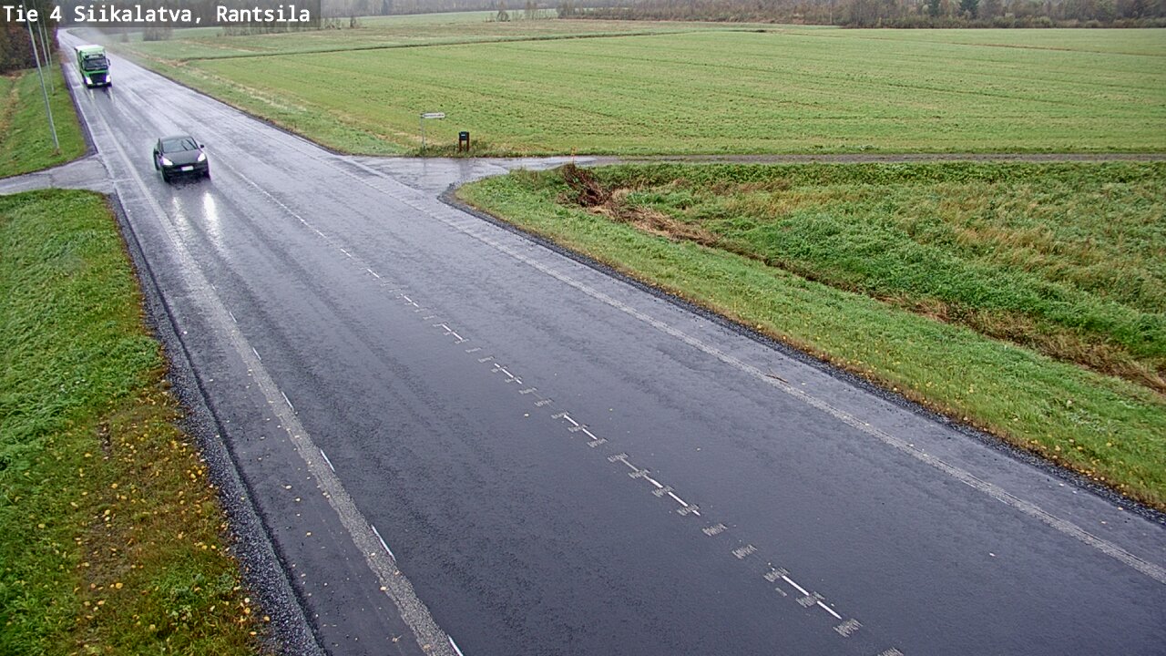 Weather Camera Image Väg 4 Siikalatva, Rantsila, Siikalatva, Pohjois-Pohjanmaa