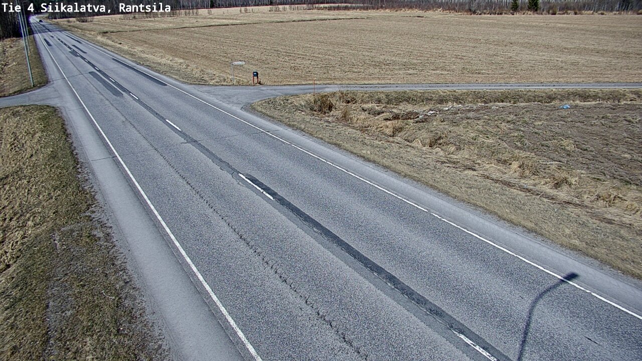 Weather Camera Image Väg 4 Siikalatva, Rantsila, Siikalatva, Pohjois-Pohjanmaa