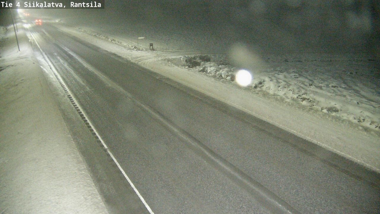 Weather Camera Image Väg 4 Siikalatva, Rantsila, Siikalatva, Pohjois-Pohjanmaa