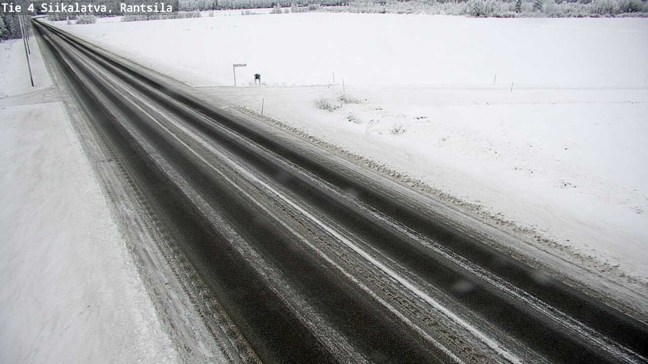 Weather Camera Image Road 4 Siikalatva, Rantsila, Siikalatva, Pohjois-Pohjanmaa