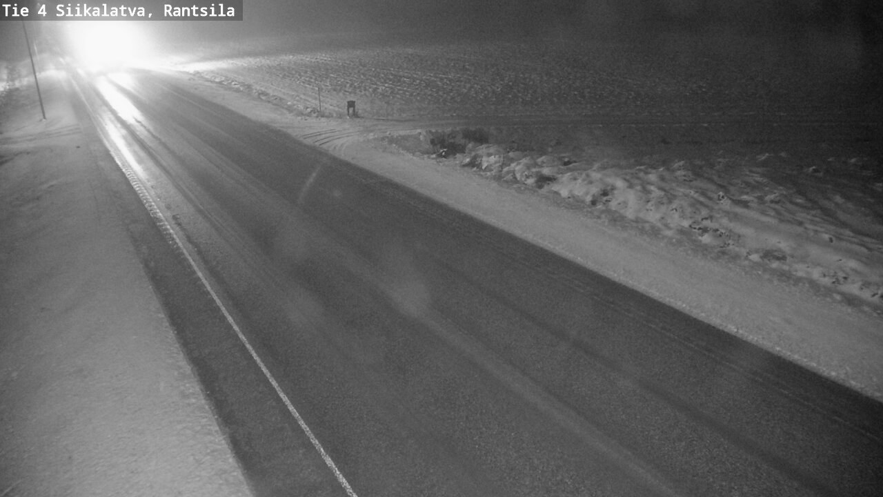 Weather Camera Image Road 4 Siikalatva, Rantsila, Siikalatva, Pohjois-Pohjanmaa