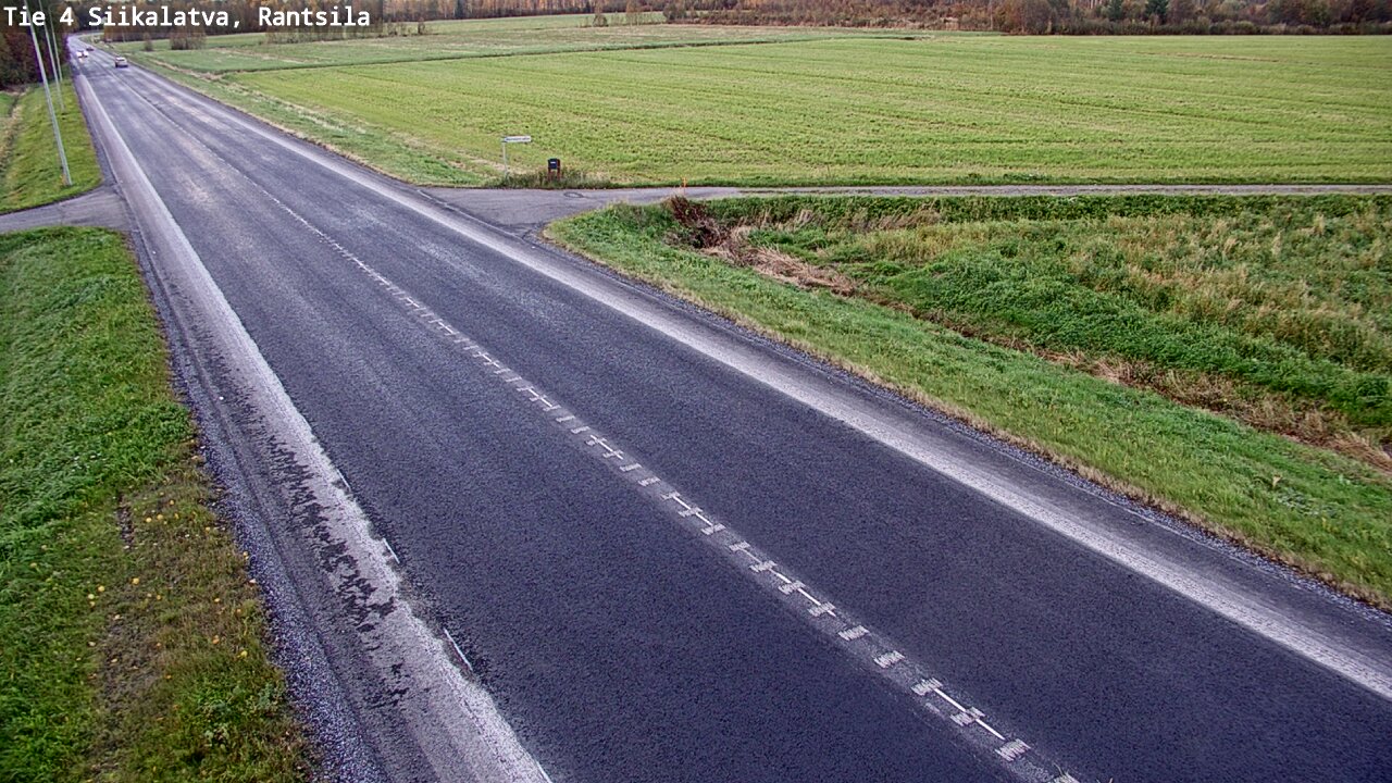 Weather Camera Image Road 4 Siikalatva, Rantsila, Siikalatva, Pohjois-Pohjanmaa