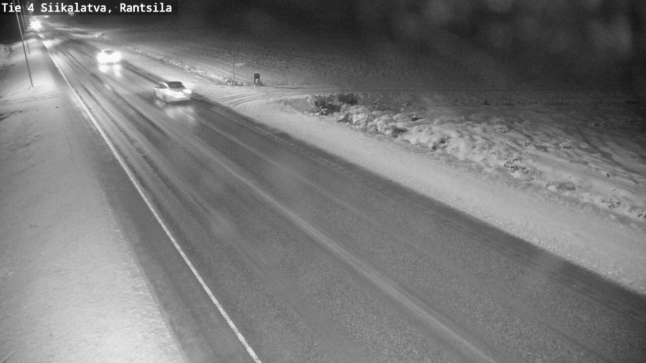 Weather Camera Image Väg 4 Siikalatva, Rantsila, Siikalatva, Pohjois-Pohjanmaa