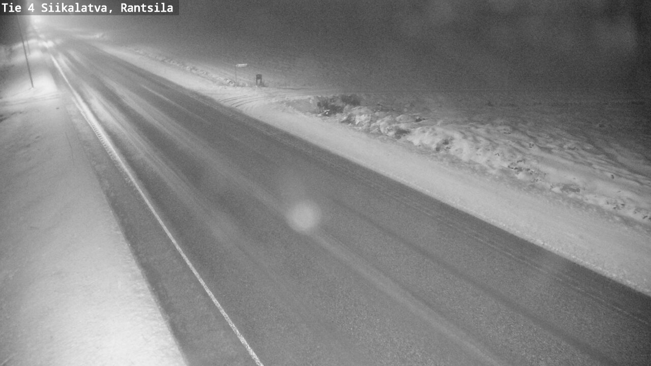 Weather Camera Image Road 4 Siikalatva, Rantsila, Siikalatva, Pohjois-Pohjanmaa