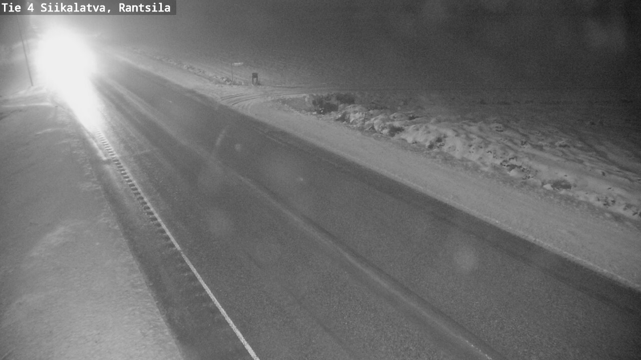Weather Camera Image Väg 4 Siikalatva, Rantsila, Siikalatva, Pohjois-Pohjanmaa