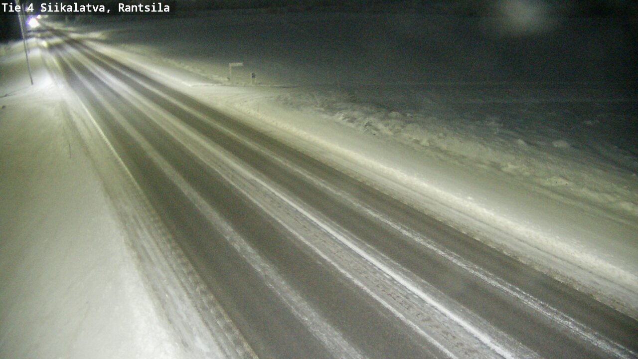 Weather Camera Image Road 4 Siikalatva, Rantsila, Siikalatva, Pohjois-Pohjanmaa