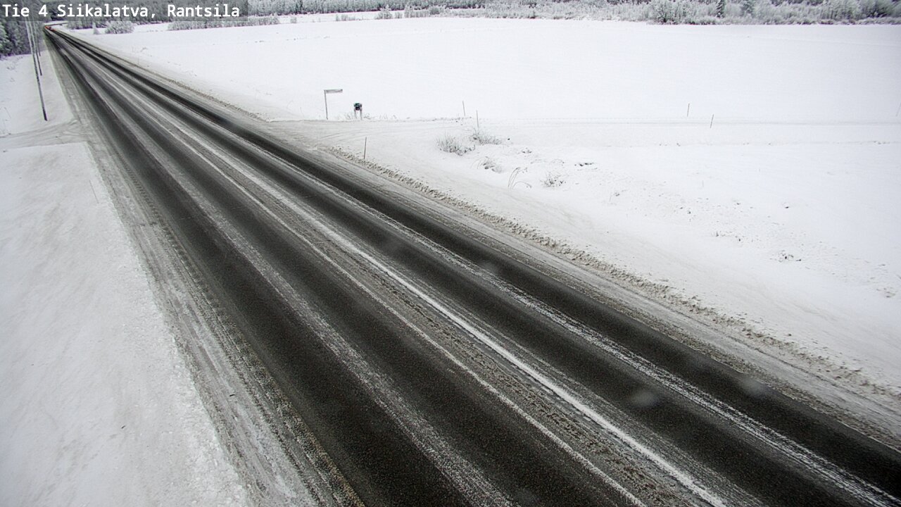 Weather Camera Image Road 4 Siikalatva, Rantsila, Siikalatva, Pohjois-Pohjanmaa