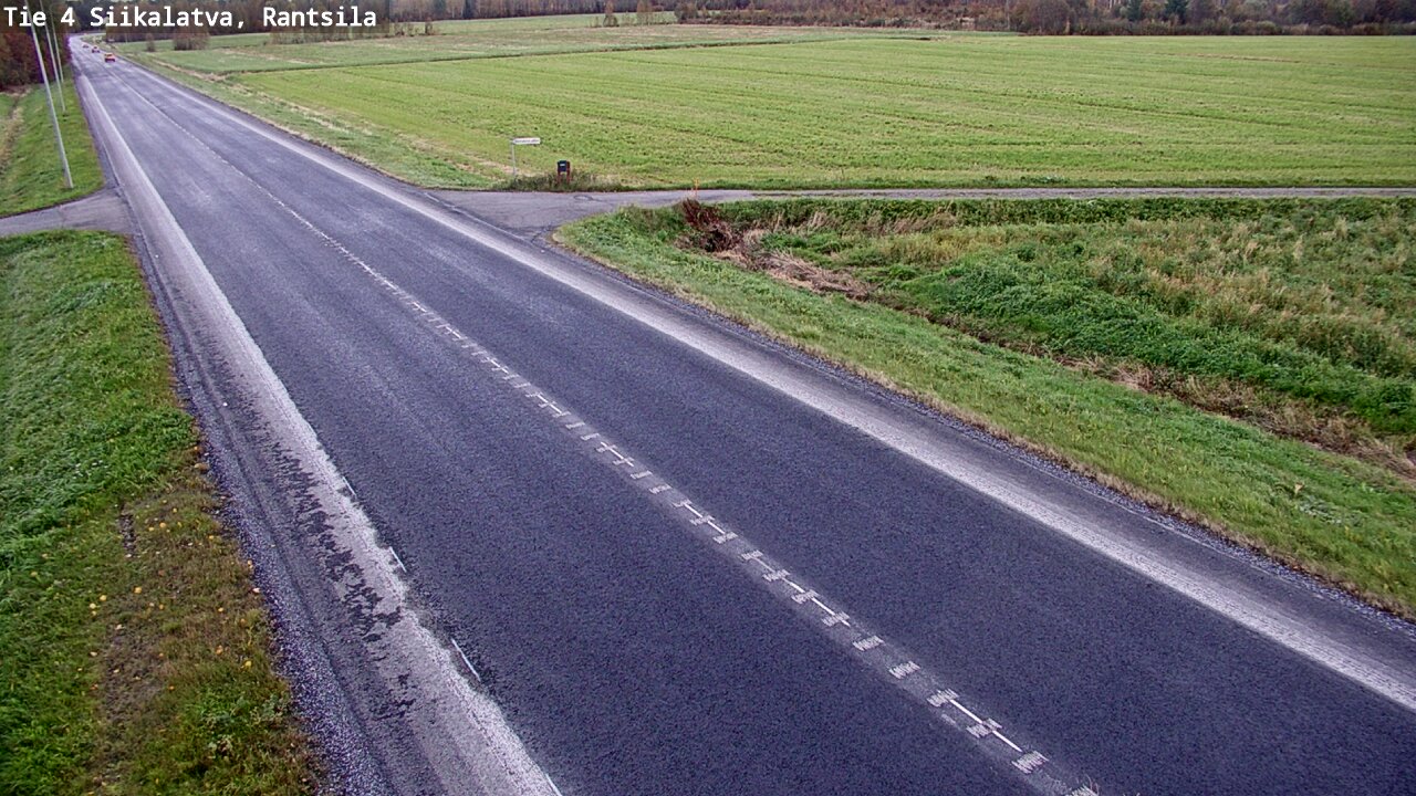 Weather Camera Image Road 4 Siikalatva, Rantsila, Siikalatva, Pohjois-Pohjanmaa