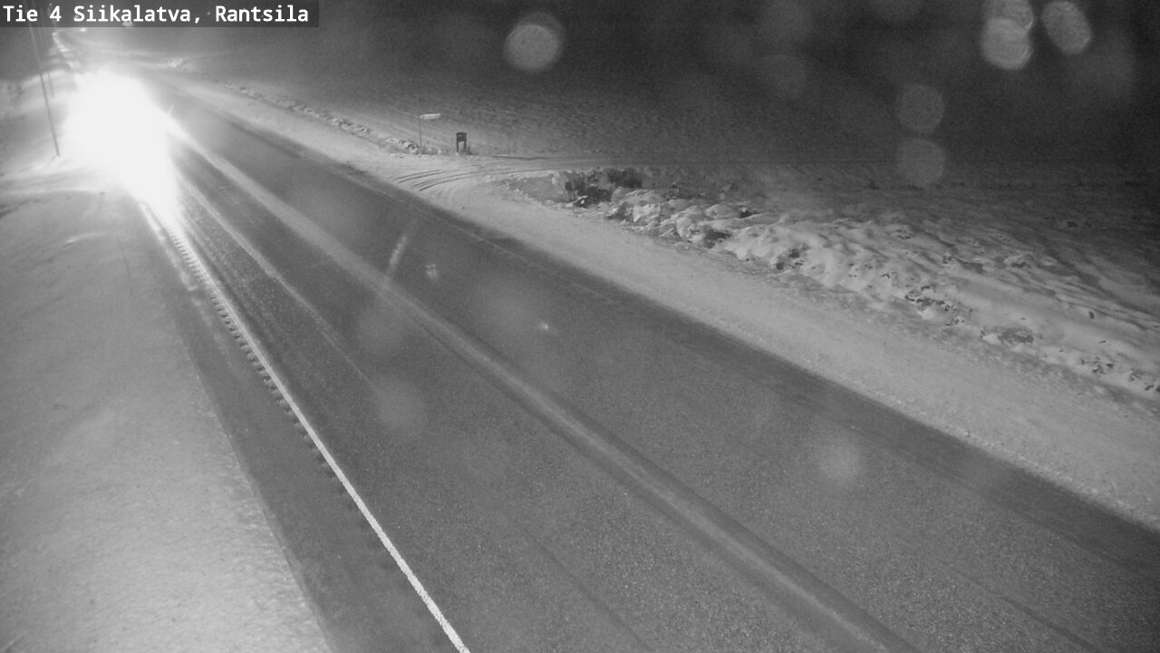 Weather Camera Image Väg 4 Siikalatva, Rantsila, Siikalatva, Pohjois-Pohjanmaa