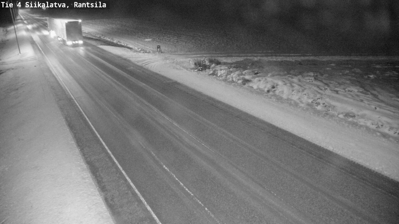 Weather Camera Image Road 4 Siikalatva, Rantsila, Siikalatva, Pohjois-Pohjanmaa
