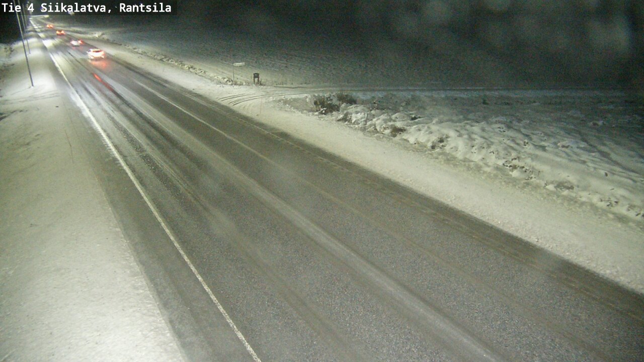 Weather Camera Image Väg 4 Siikalatva, Rantsila, Siikalatva, Pohjois-Pohjanmaa