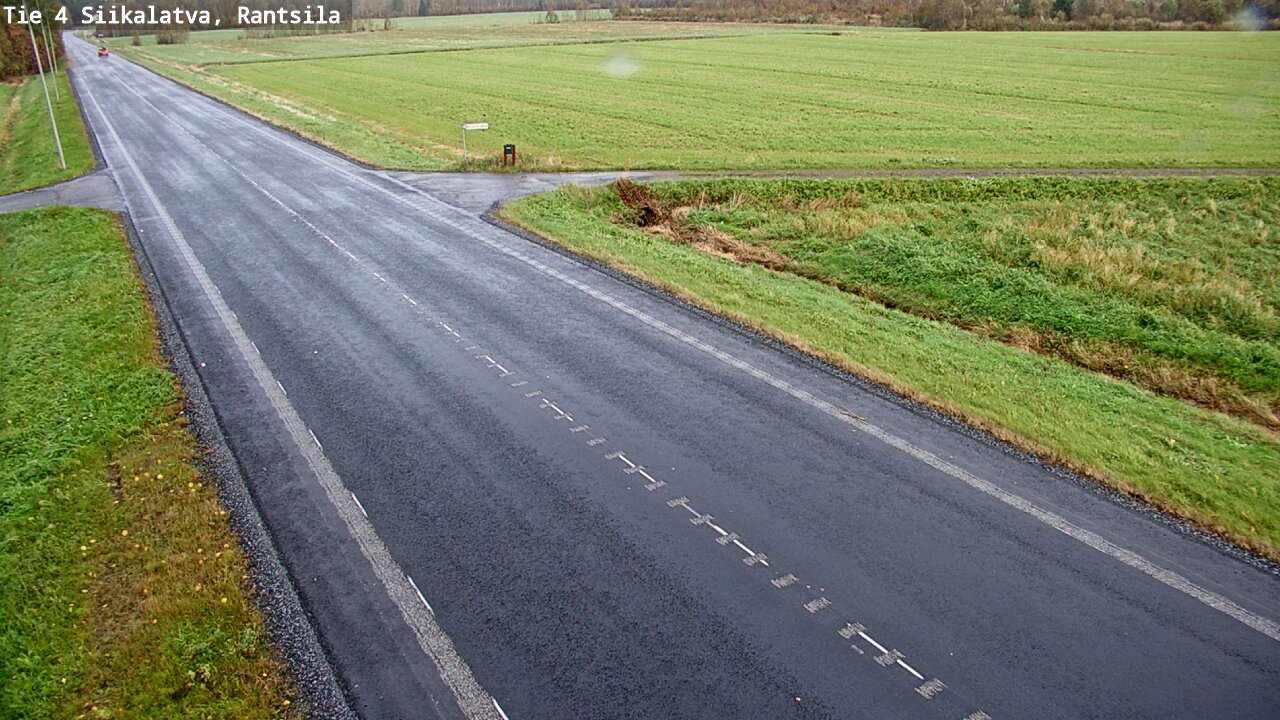 Weather Camera Image Road 4 Siikalatva, Rantsila, Siikalatva, Pohjois-Pohjanmaa