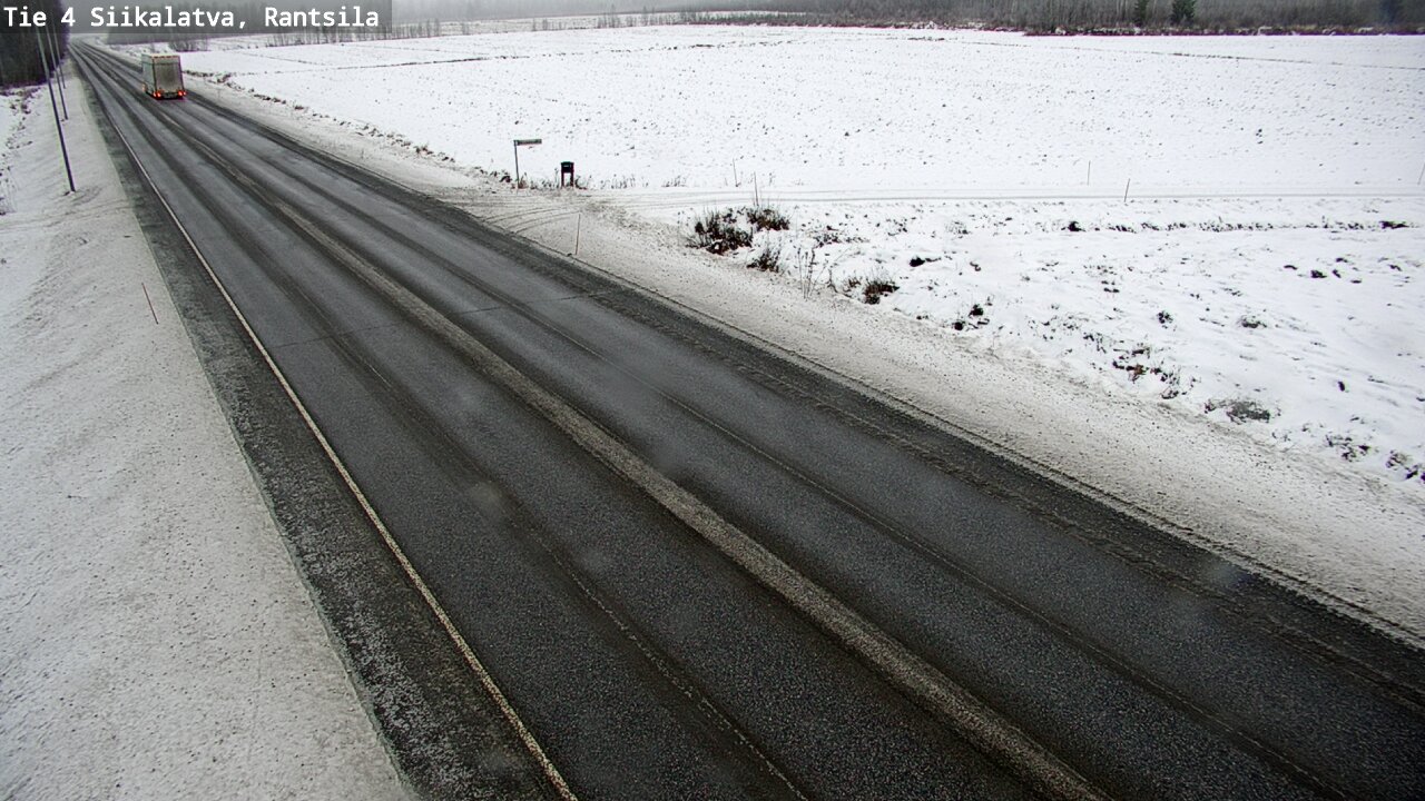 Weather Camera Image Road 4 Siikalatva, Rantsila, Siikalatva, Pohjois-Pohjanmaa