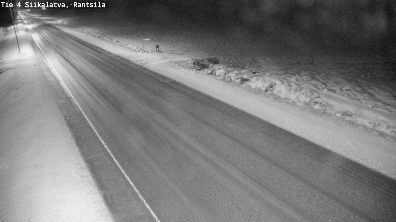 Weather Camera Image Road 4 Siikalatva, Rantsila, Siikalatva, Pohjois-Pohjanmaa