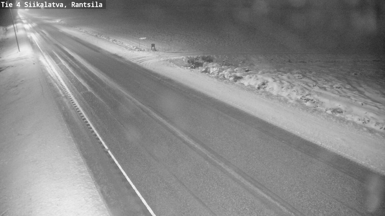 Weather Camera Image Väg 4 Siikalatva, Rantsila, Siikalatva, Pohjois-Pohjanmaa