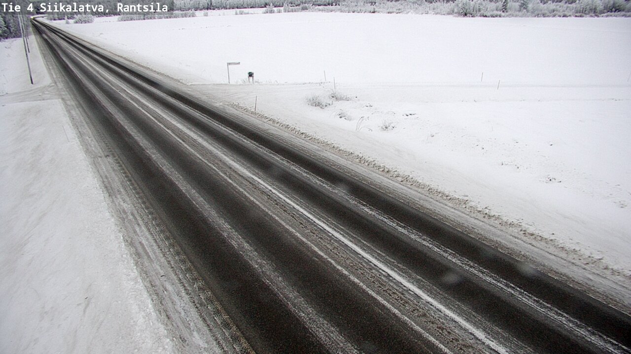Weather Camera Image Road 4 Siikalatva, Rantsila, Siikalatva, Pohjois-Pohjanmaa