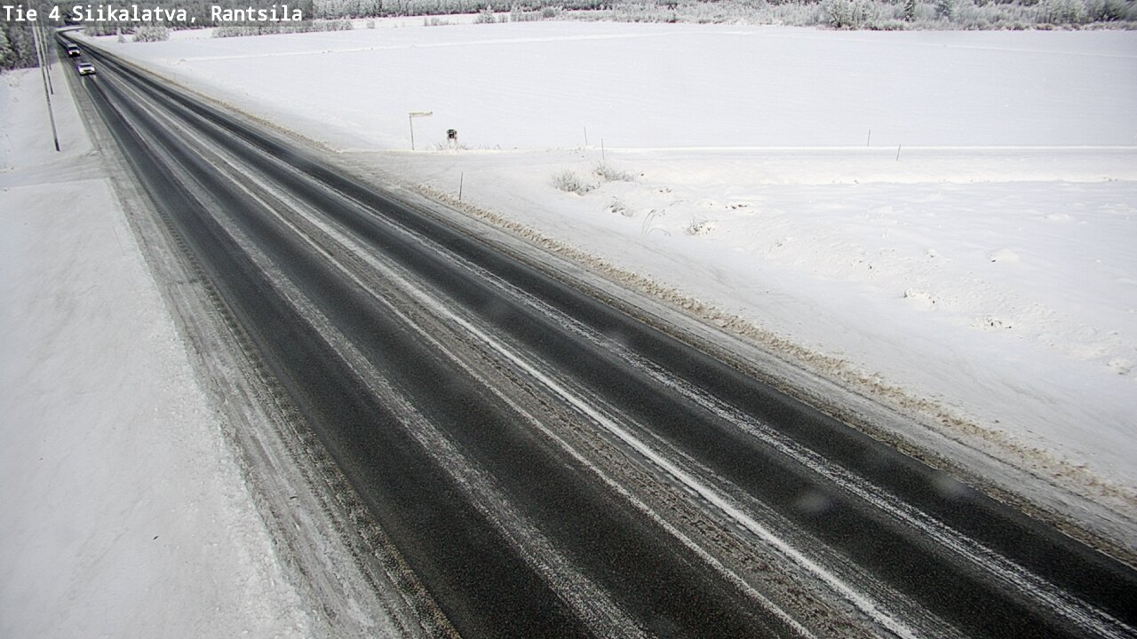 Weather Camera Image Road 4 Siikalatva, Rantsila, Siikalatva, Pohjois-Pohjanmaa