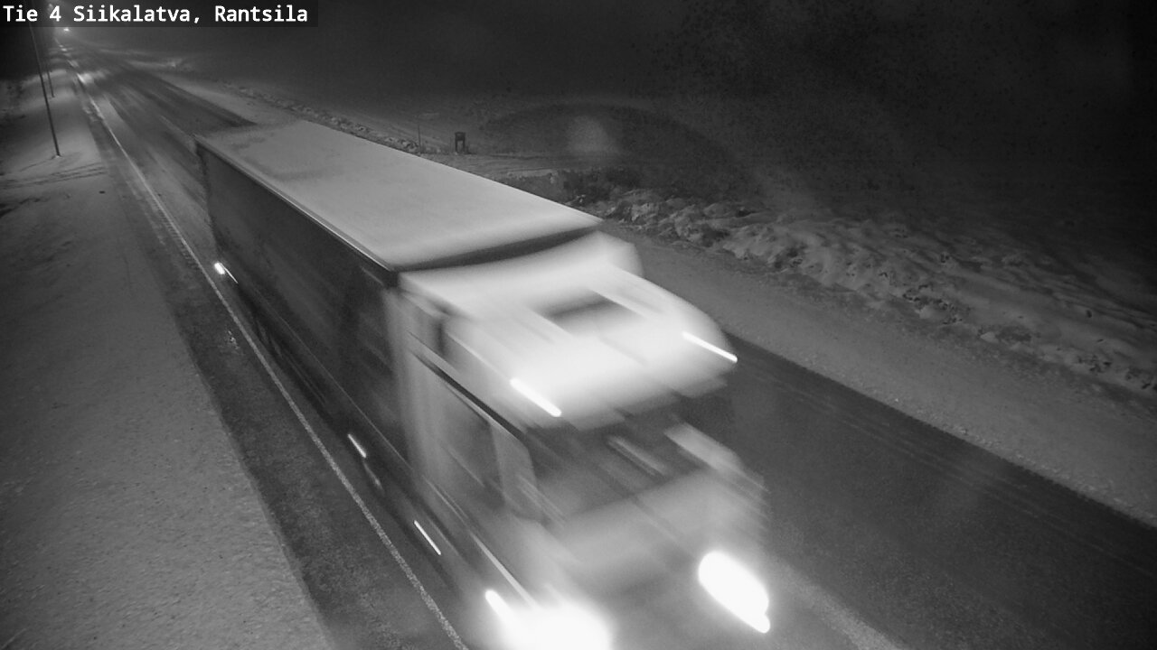 Weather Camera Image Road 4 Siikalatva, Rantsila, Siikalatva, Pohjois-Pohjanmaa