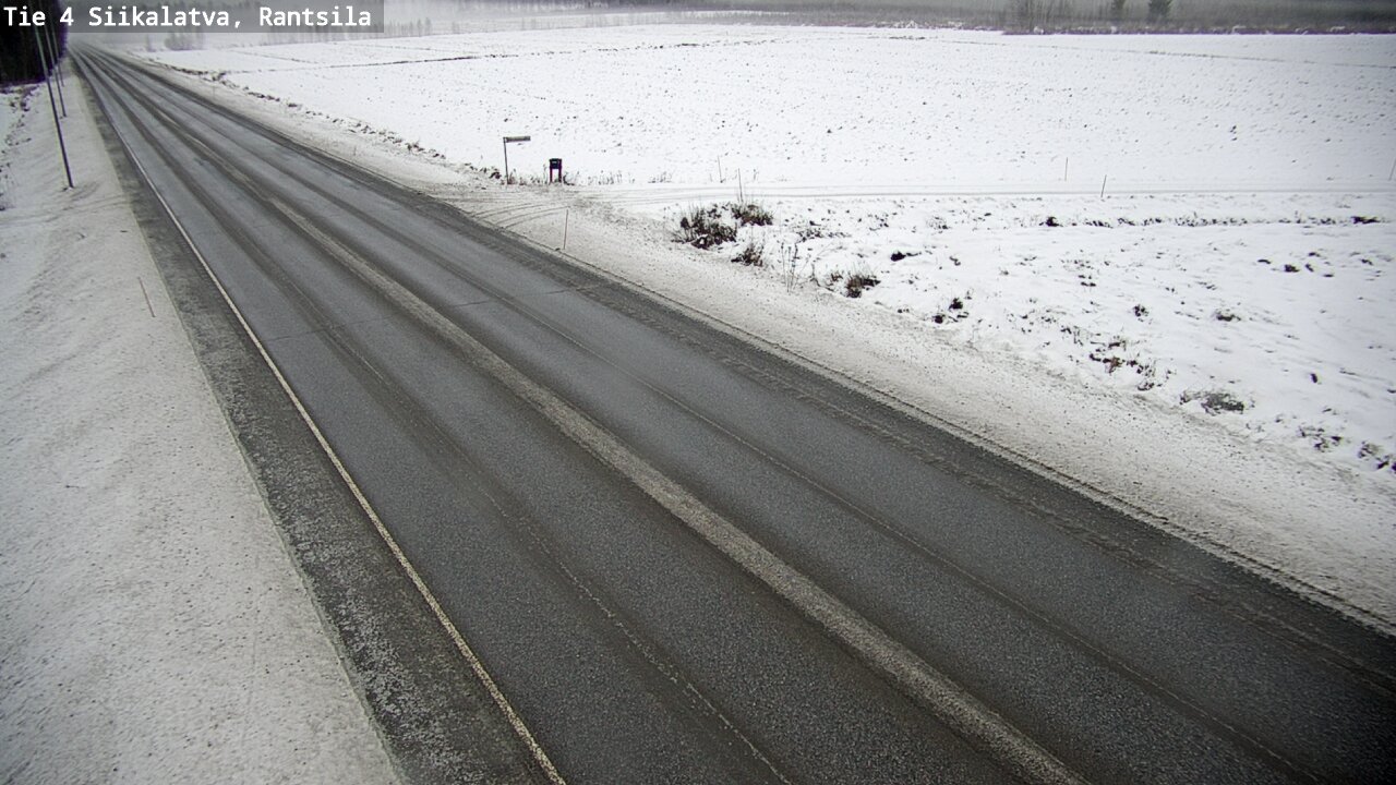 Weather Camera Image Road 4 Siikalatva, Rantsila, Siikalatva, Pohjois-Pohjanmaa