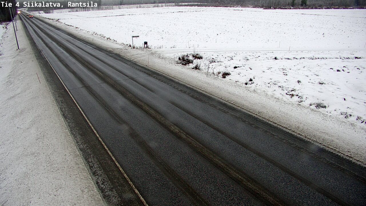 Weather Camera Image Väg 4 Siikalatva, Rantsila, Siikalatva, Pohjois-Pohjanmaa