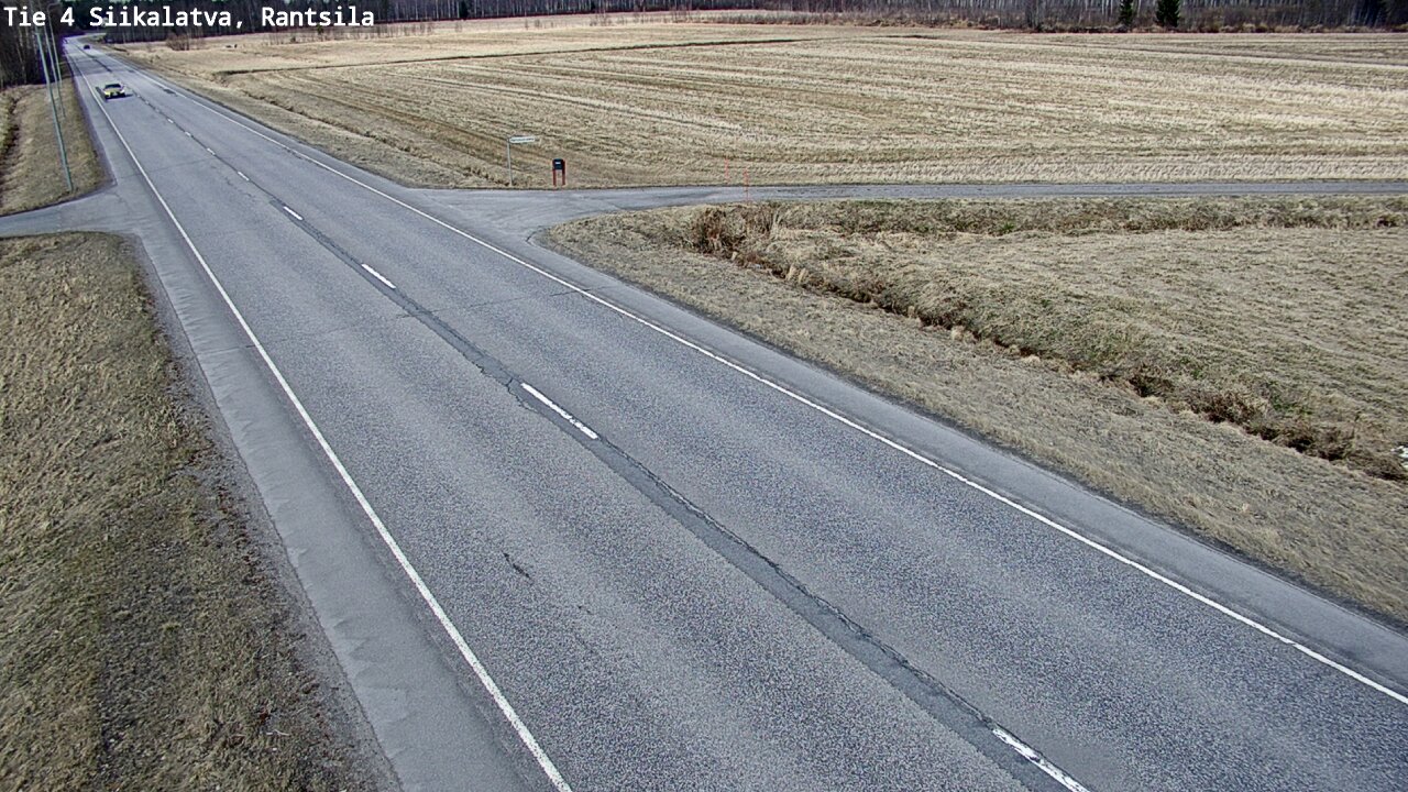 Weather Camera Image Road 4 Siikalatva, Rantsila, Siikalatva, Pohjois-Pohjanmaa