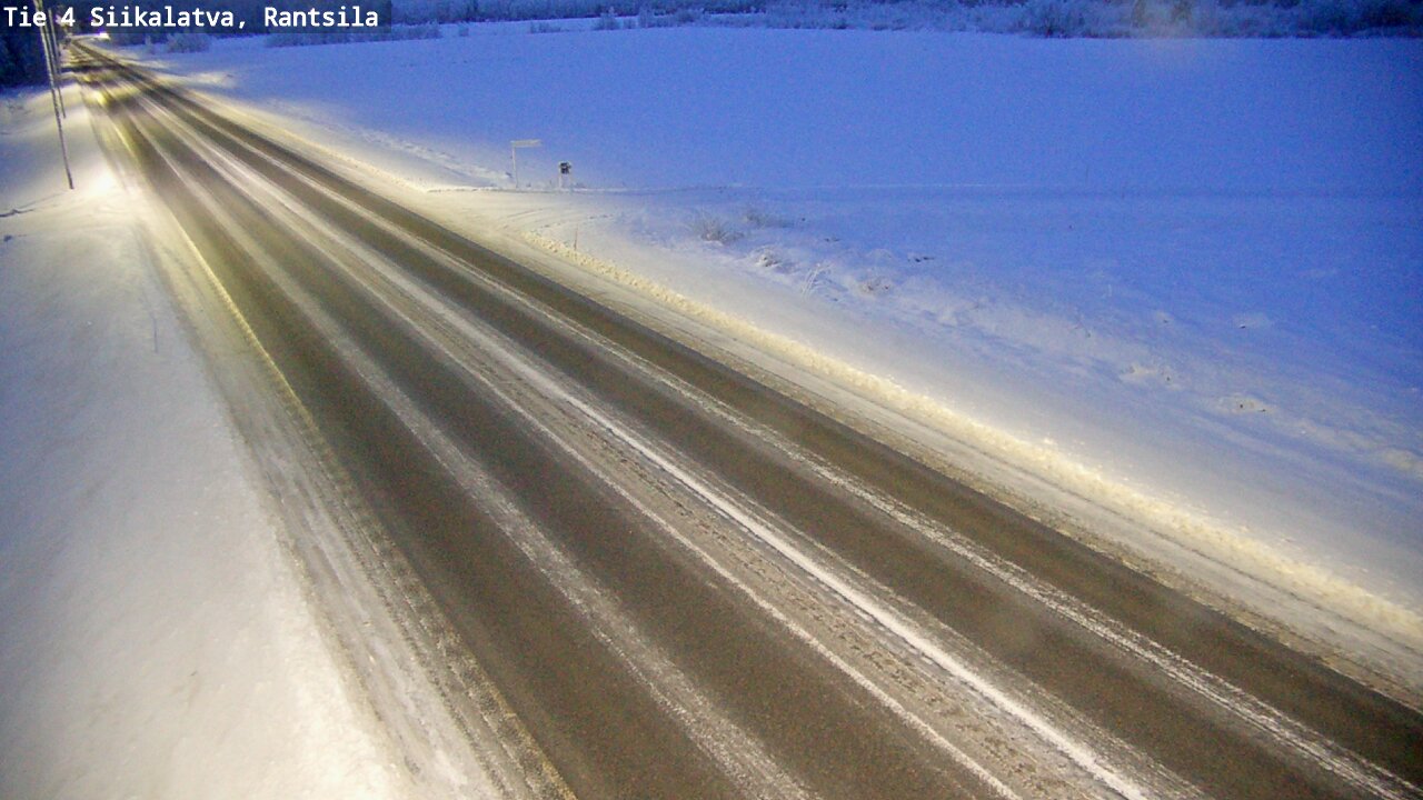 Weather Camera Image Road 4 Siikalatva, Rantsila, Siikalatva, Pohjois-Pohjanmaa