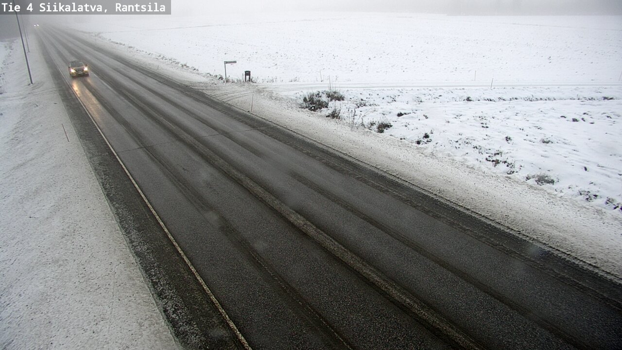 Weather Camera Image Road 4 Siikalatva, Rantsila, Siikalatva, Pohjois-Pohjanmaa