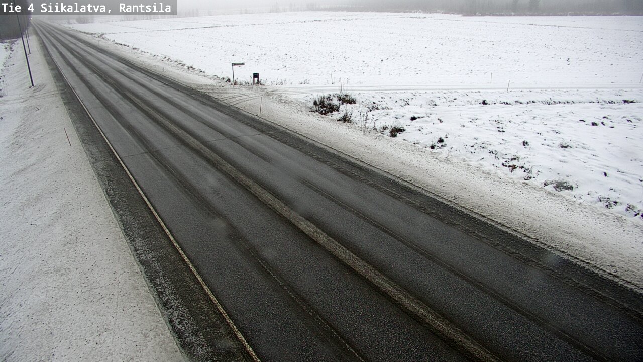 Weather Camera Image Road 4 Siikalatva, Rantsila, Siikalatva, Pohjois-Pohjanmaa