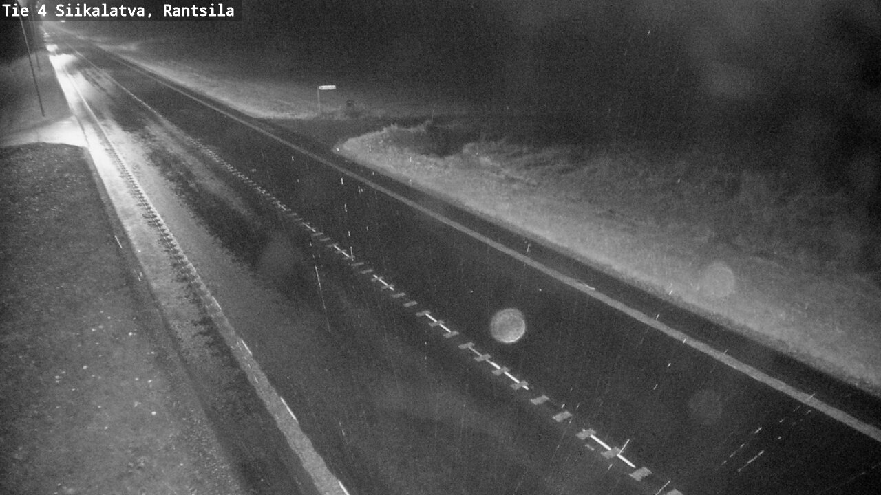 Weather Camera Image Road 4 Siikalatva, Rantsila, Siikalatva, Pohjois-Pohjanmaa