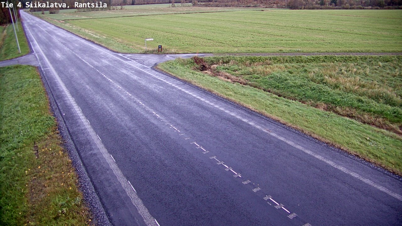 Weather Camera Image Road 4 Siikalatva, Rantsila, Siikalatva, Pohjois-Pohjanmaa