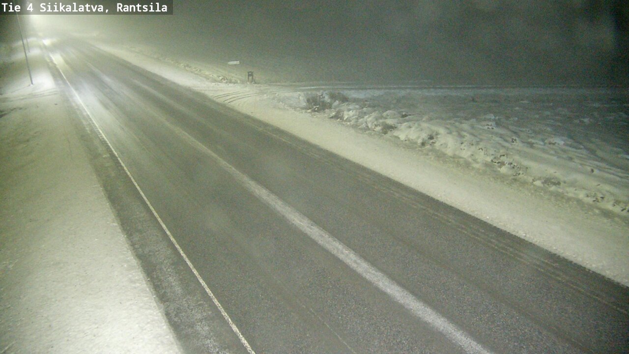 Weather Camera Image Road 4 Siikalatva, Rantsila, Siikalatva, Pohjois-Pohjanmaa