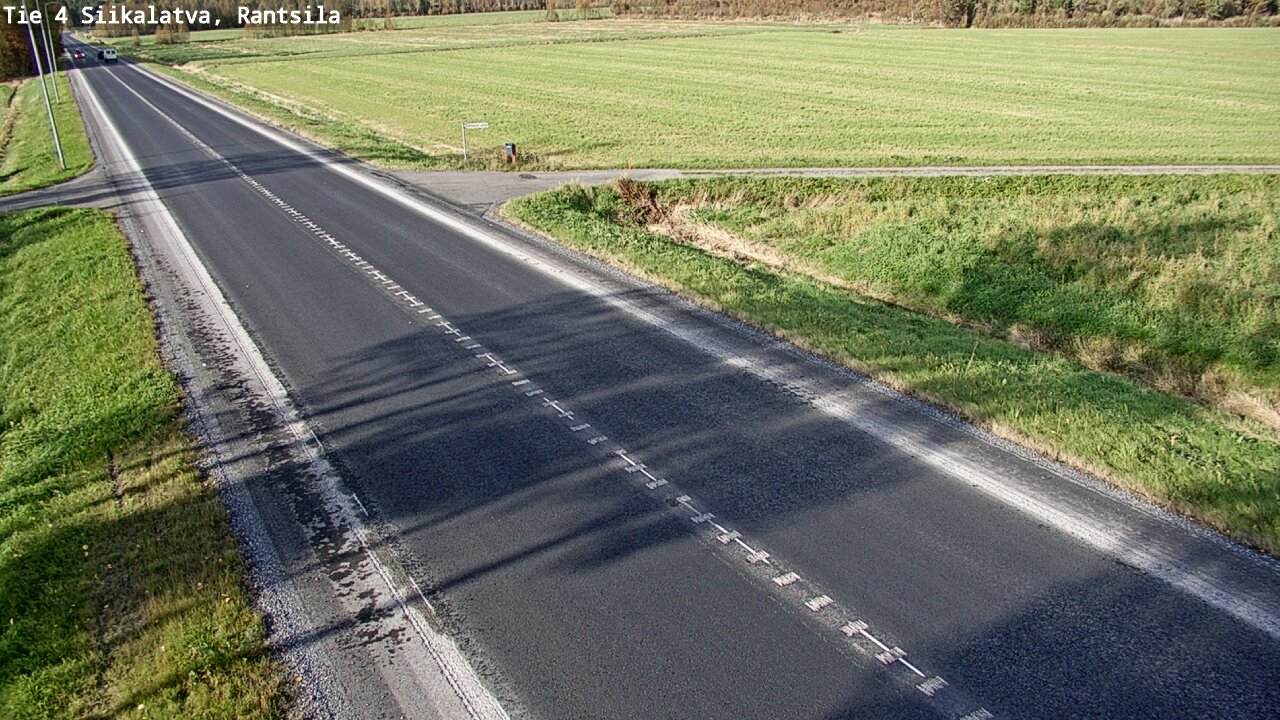 Weather Camera Image Road 4 Siikalatva, Rantsila, Siikalatva, Pohjois-Pohjanmaa