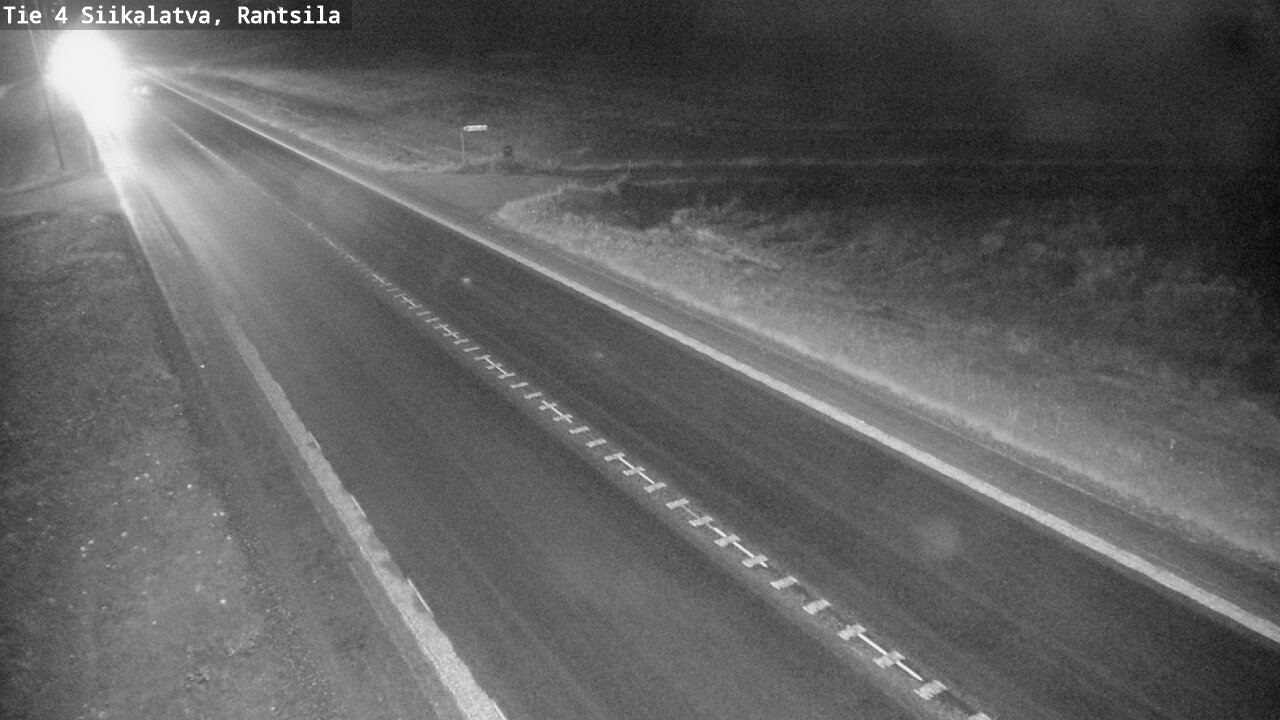 Weather Camera Image Road 4 Siikalatva, Rantsila, Siikalatva, Pohjois-Pohjanmaa