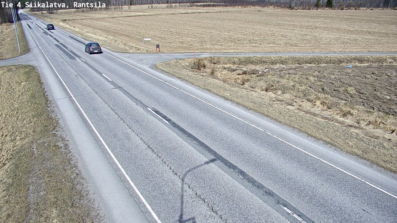 Weather Camera Image Road 4 Siikalatva, Rantsila, Siikalatva, Pohjois-Pohjanmaa
