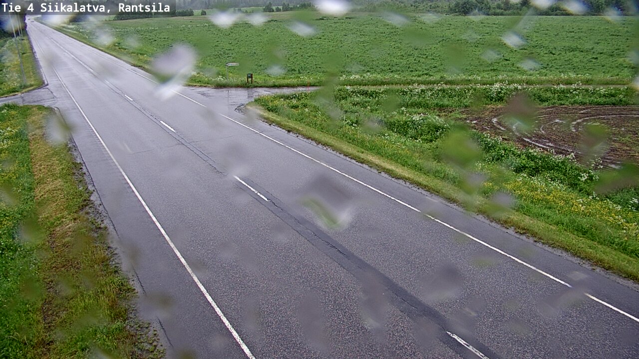 Weather Camera Image Road 4 Siikalatva, Rantsila, Siikalatva, Pohjois-Pohjanmaa