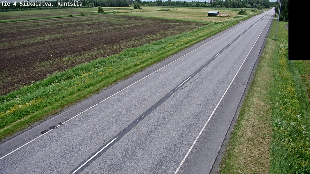 Weather Camera Image Road 4 Siikalatva, Rantsila, Siikalatva, Pohjois-Pohjanmaa