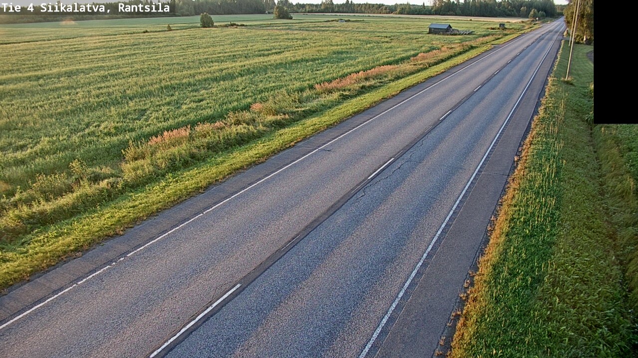 Weather Camera Image Road 4 Siikalatva, Rantsila, Siikalatva, Pohjois-Pohjanmaa