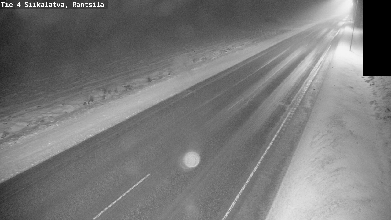 Weather Camera Image Väg 4 Siikalatva, Rantsila, Siikalatva, Pohjois-Pohjanmaa