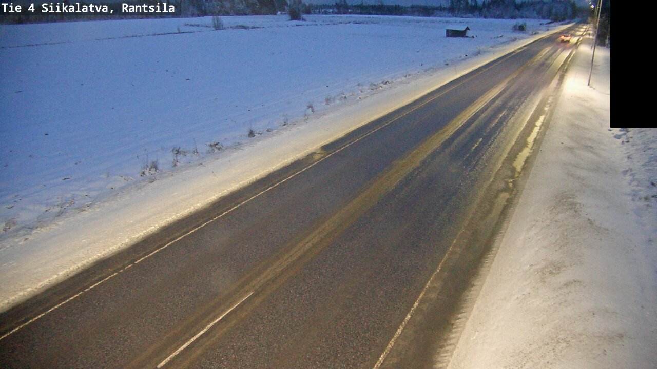 Weather Camera Image Väg 4 Siikalatva, Rantsila, Siikalatva, Pohjois-Pohjanmaa