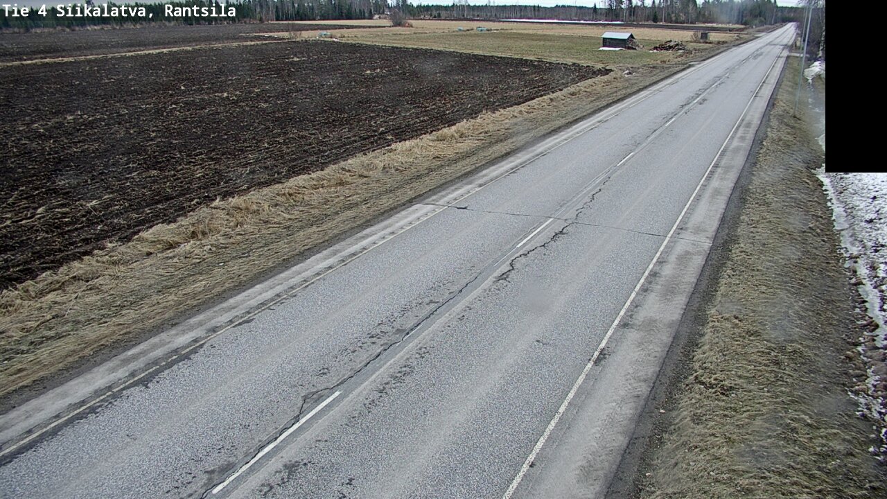 Weather Camera Image Väg 4 Siikalatva, Rantsila, Siikalatva, Pohjois-Pohjanmaa