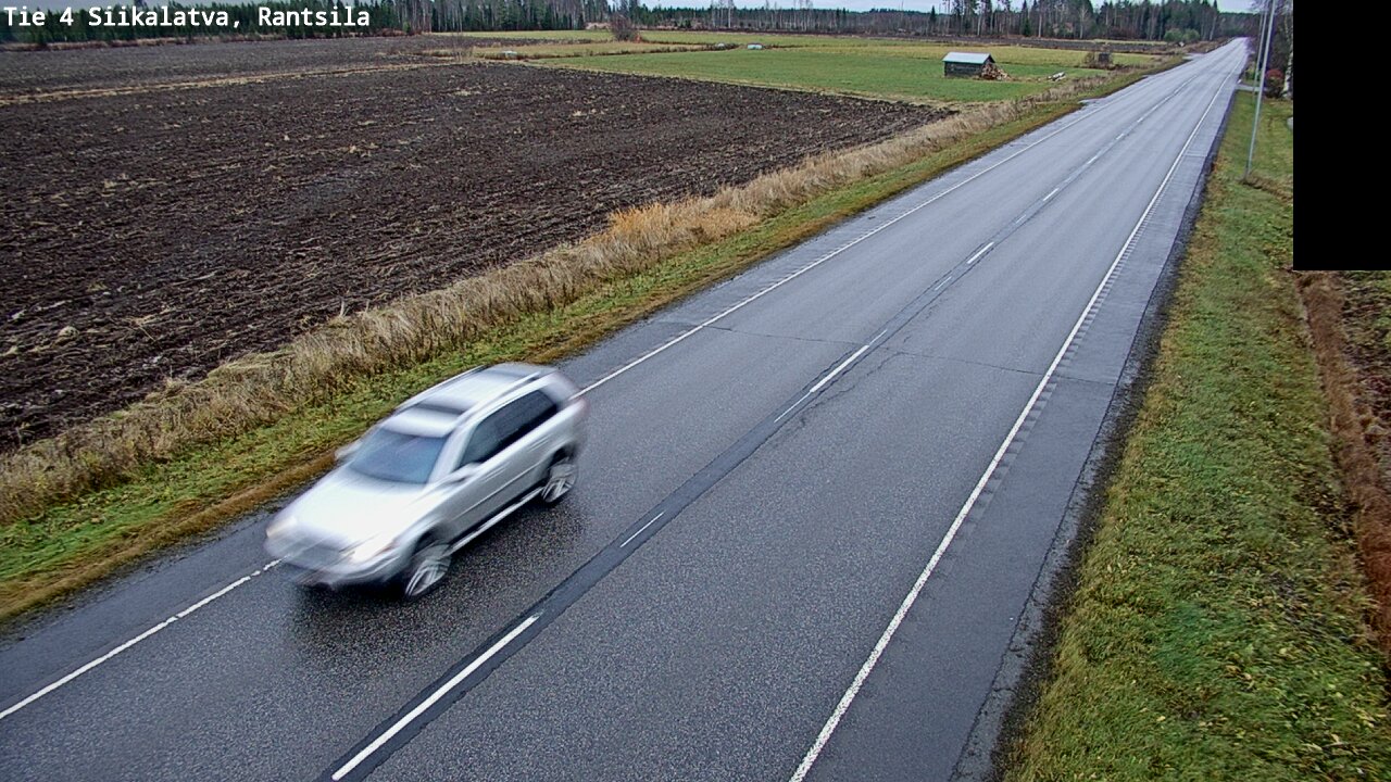 Weather Camera Image Väg 4 Siikalatva, Rantsila, Siikalatva, Pohjois-Pohjanmaa
