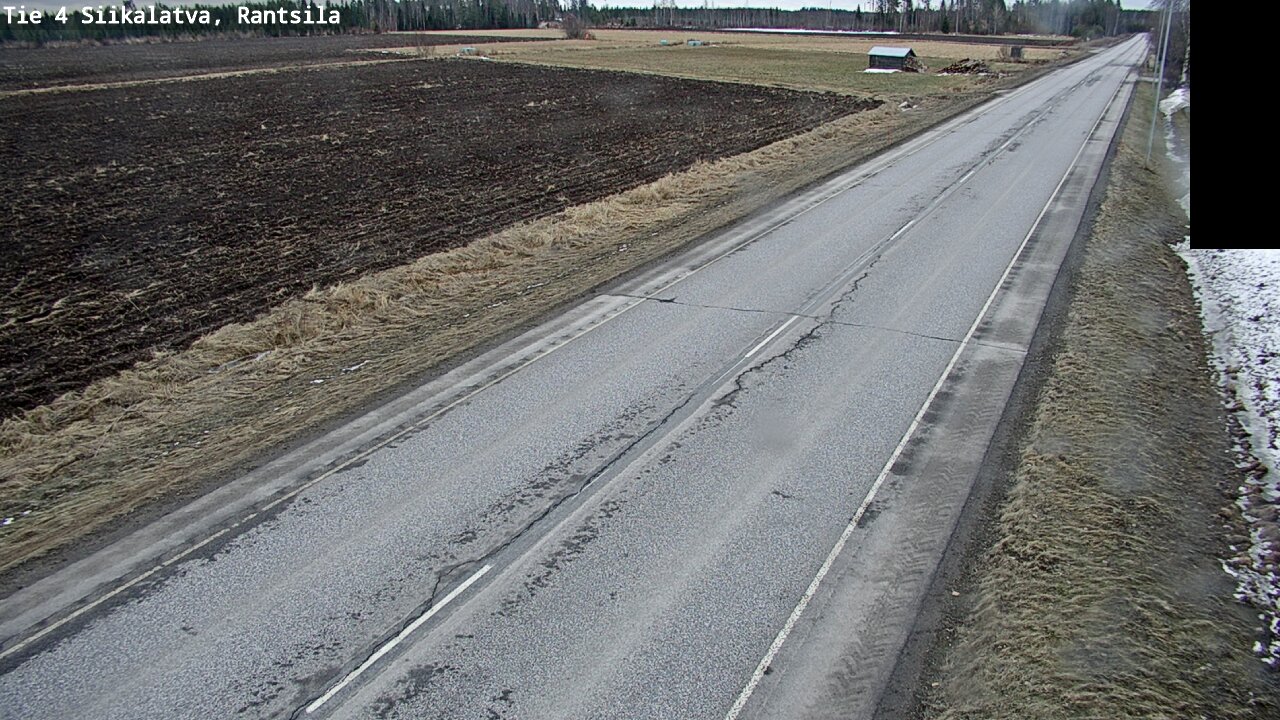Weather Camera Image Väg 4 Siikalatva, Rantsila, Siikalatva, Pohjois-Pohjanmaa