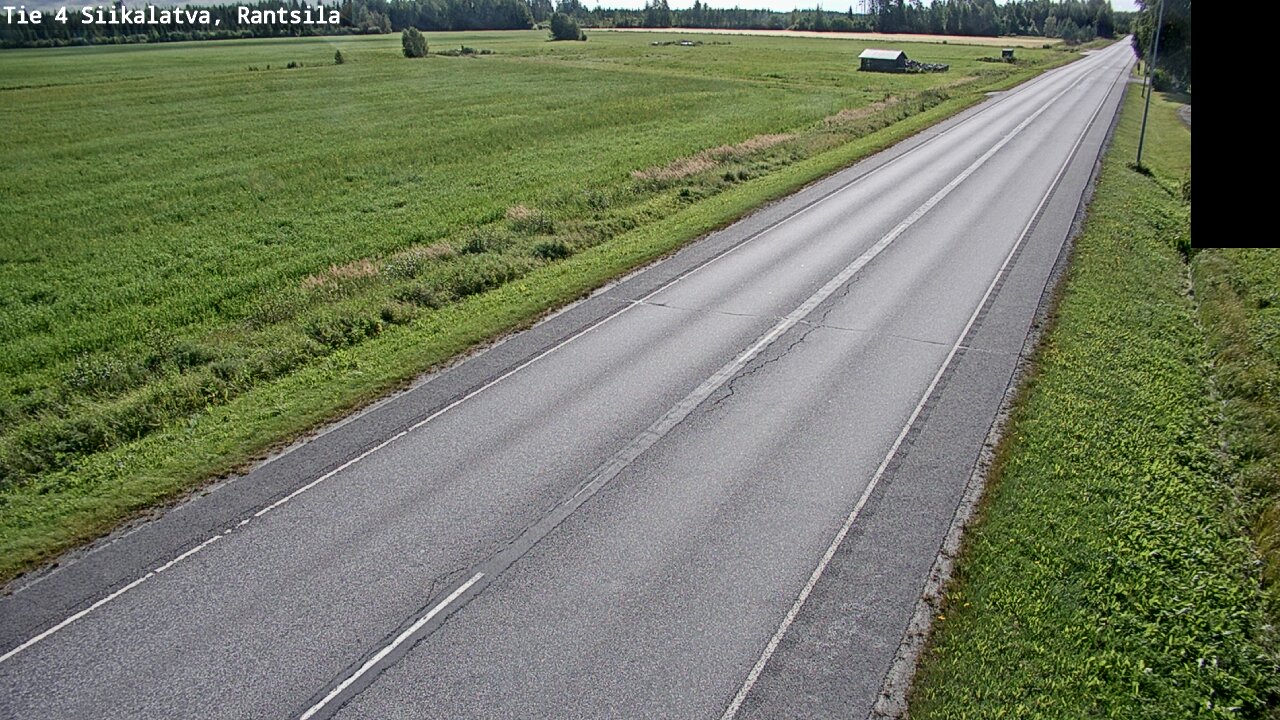 Weather Camera Image Road 4 Siikalatva, Rantsila, Siikalatva, Pohjois-Pohjanmaa