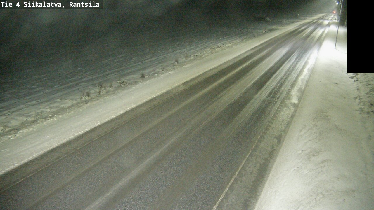 Weather Camera Image Väg 4 Siikalatva, Rantsila, Siikalatva, Pohjois-Pohjanmaa