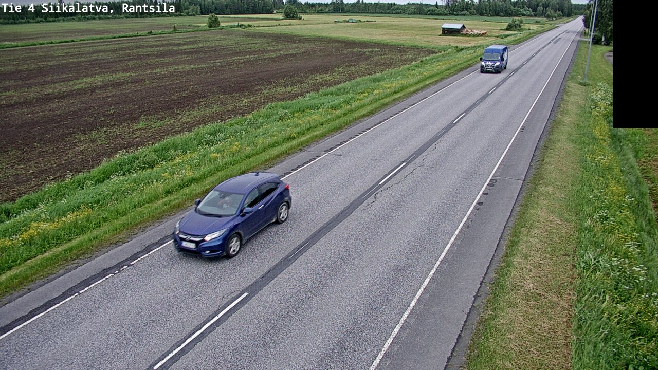 Weather Camera Image Road 4 Siikalatva, Rantsila, Siikalatva, Pohjois-Pohjanmaa