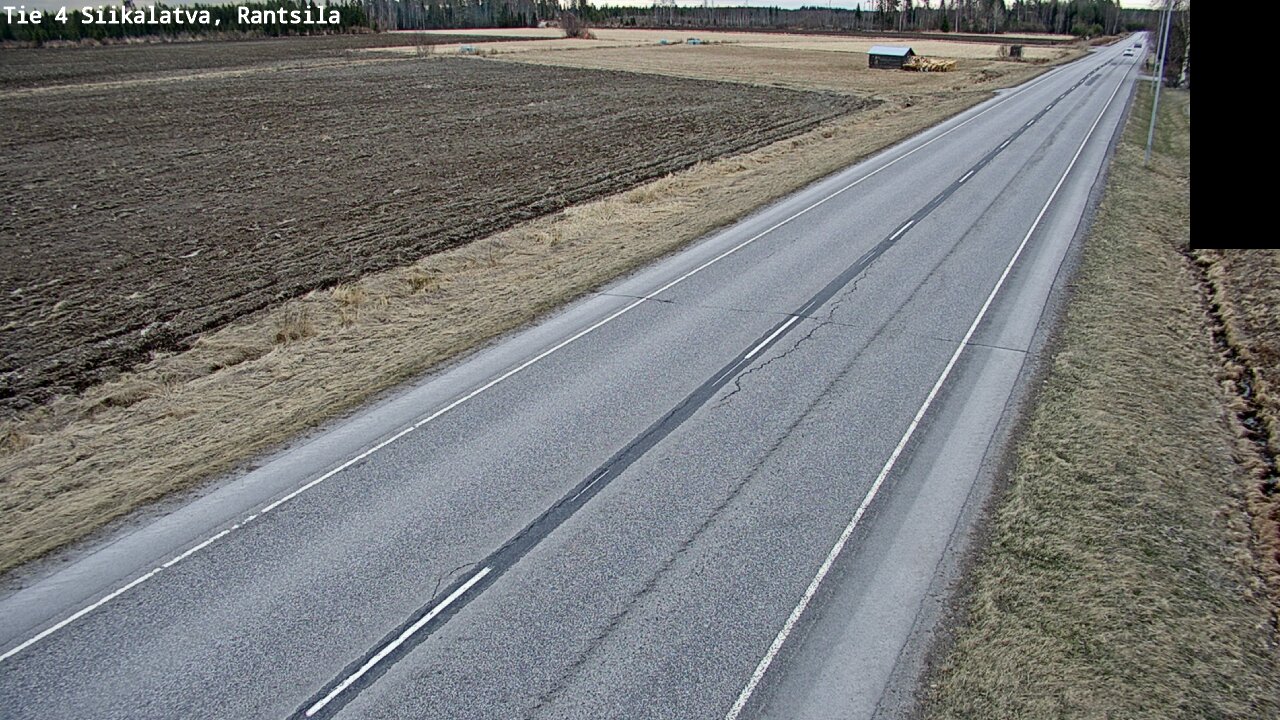 Weather Camera Image Road 4 Siikalatva, Rantsila, Siikalatva, Pohjois-Pohjanmaa
