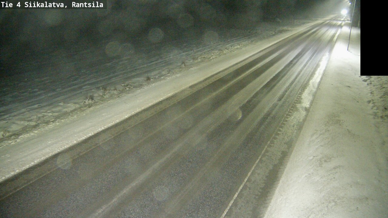 Weather Camera Image Väg 4 Siikalatva, Rantsila, Siikalatva, Pohjois-Pohjanmaa