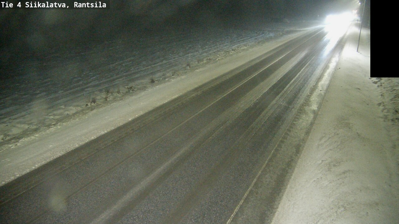 Weather Camera Image Väg 4 Siikalatva, Rantsila, Siikalatva, Pohjois-Pohjanmaa